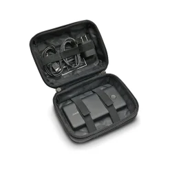 Stone Polyester Travel Technology Case, Grey (UBN294-4/10)<Solo New York Online