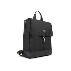 Triumph Collection Austin Laptop Tote Backpack, Black Polyester (EXE803-4)<Solo New York New