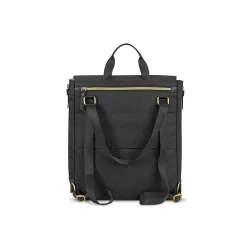Triumph Collection Austin Laptop Tote Backpack, Black Polyester (EXE803-4)<Solo New York New