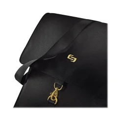 Triumph Collection Austin Laptop Tote Backpack, Black Polyester (EXE803-4)<Solo New York New