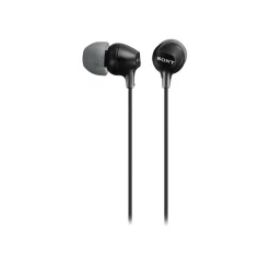 EX Series Stereo Headphones, Black (MDR-EX15AP/B)<Sony Outlet