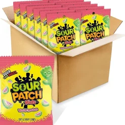 Sour Patch Kids Watermelon Gummy Candy, 5 oz, 12/Carton (JAR1506224)