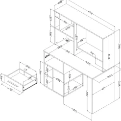Office Desks*South Shore Annexe 48