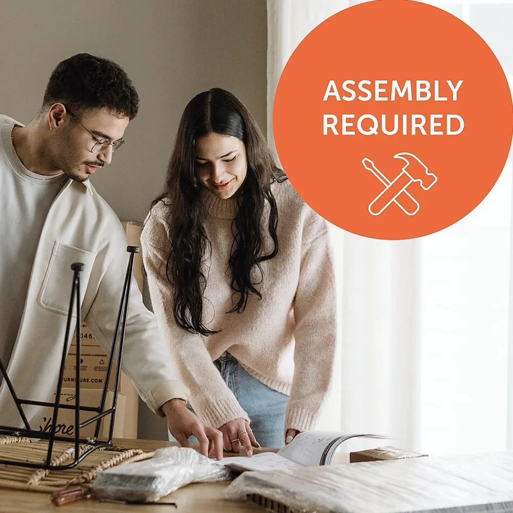 Office Desks*South Shore Annexe 48"W Home Office Computer Desk, (9053070) Pure White