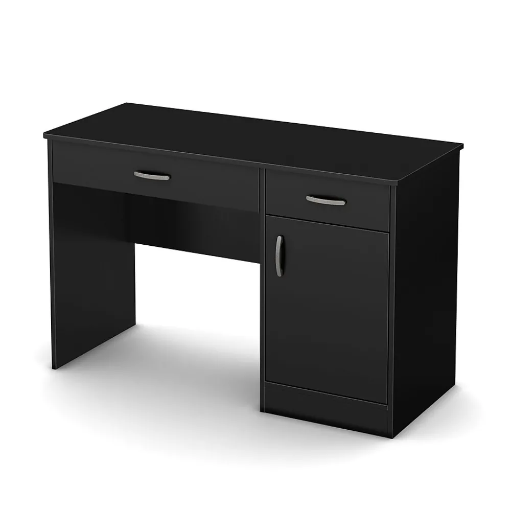 Office Desks*South Shore Axess 44"W Small Desk, (7270070) Pure Black