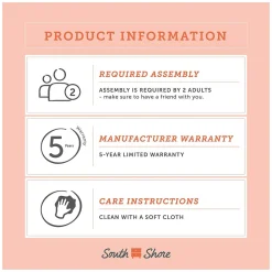 Bookcases*South Shore Gascony Standard 4-Shelf Bookcase, Pure White (7360767)