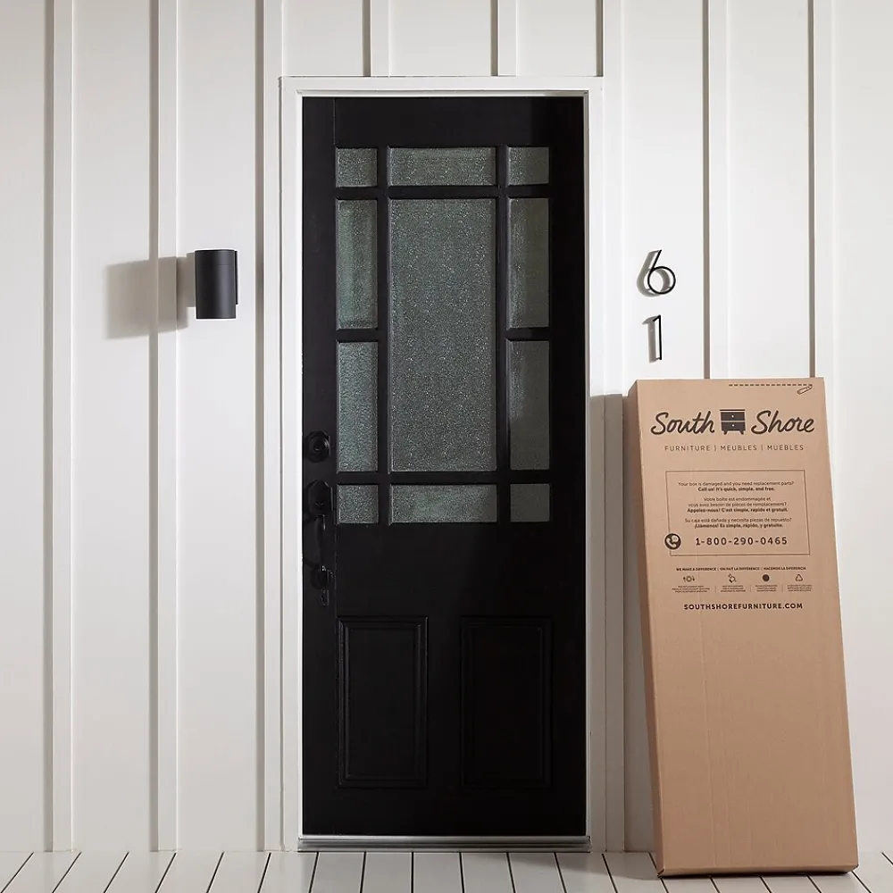 Office Desks*South Shore Gascony 46"W Desk, (7360070) Pure White