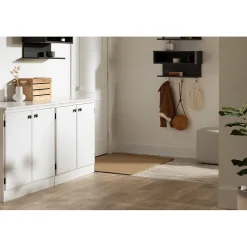 Storage Cabinets*South Shore Morgan Small 2-Door Storage Cabinet, (7260722) Pure White
