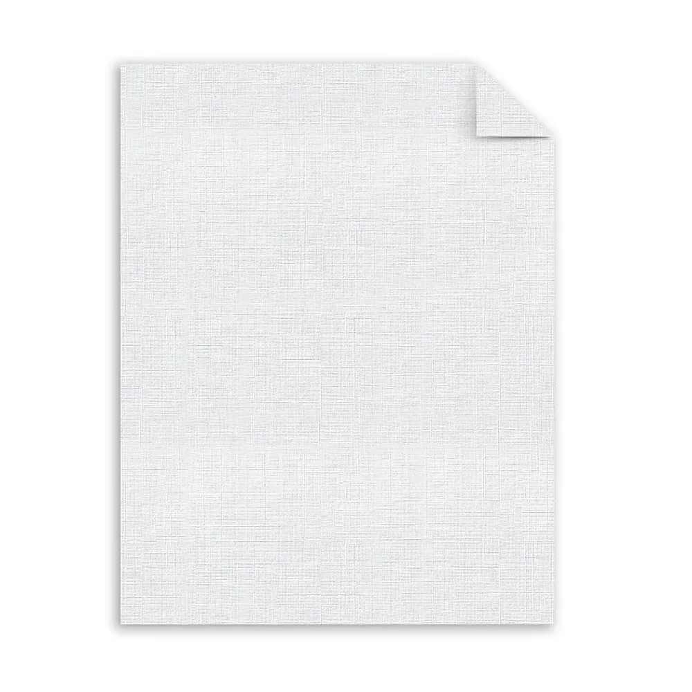 Resume Paper*Southworth 25% Cotton Business Paper, 8.5" x 11", 24 lb. Linen Finish, White, 100 Sheets/Pack (P554CK)