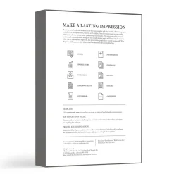 Resume Paper*Southworth 8.5" x 11" Business Paper, 32 lbs., 100 Brightness, 250/Box (J568C)