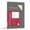Resume Paper*Southworth 8.5" x 11" Resume Paper, 32 Lbs., Wove, 100/Pack (RD18ICF)
