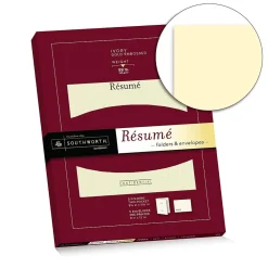 Southworth Envelope 9" x 12", Ivory/Gold, 5/Pack (RF#3)