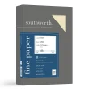 Resume Paper*Southworth Fine Paper, 8.5" x 11", 24 lb., Linen-Finish, Ivory 500/Box (564C)