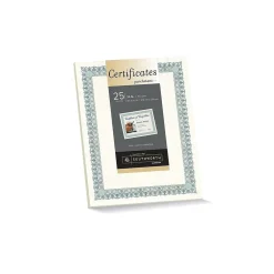 Awards & Certificates*Southworth Parchment Certificates, 8.5" x 11", Ivory, 25/Pack (CT3R)