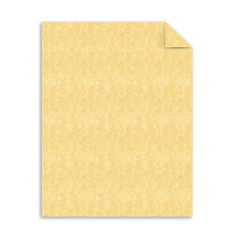 Multipurpose Paper*Southworth Parchment Specialty Multipurpose Paper, 24 Lbs., 8.5" x 11", Gold, 500/Box (994C)