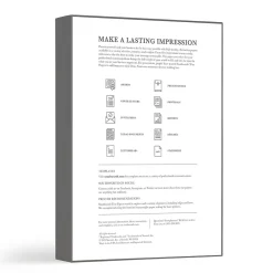Multipurpose Paper*Southworth Parchment Specialty Multipurpose Paper, 32 lbs., 8.5" x 11", Ivory, 250/Box (J988C)