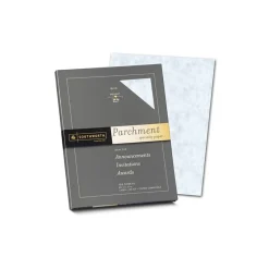 Multipurpose Paper*Southworth Parchments 8.5" x 11" Multipurpose Paper, 24 Lbs., 100 Brightness, Blue, 100/Box (P964CK)