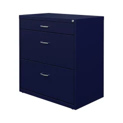 File Cabinets*Space Solutions 3-Drawer Lateral File Cabinet, Letter/Legal Size, Lockable, 31.88