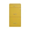 File Cabinets*Space Solutions SOHO Organizer 3-Drawer Vertical File Cabinet, Letter Size, Lockable, Goldfinch (25280)