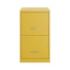 File Cabinets*Space Solutions SOHO Smart File 2-Drawer Vertical File Cabinet, Letter Size, Lockable, Goldfinch (25272)