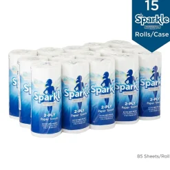 Sparkle Professional Paper Towels, 2-ply, 85 Sheets/Roll, 15 Rolls/Pack (2717714)