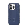 Speck Presidio 2 Grip MagSafe ClickLock Phone Case for iPhone 15 Pro, Coastal Blue/Dust Gray (150447-3206)