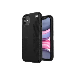 Speck Presidio2 Grip Black/Black/White Case for iPhone 11 (138538-D143)