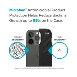 Speck Presidio2 Grip MagSafe Black/White Case for iPhone 14 Pro (150146-D143)