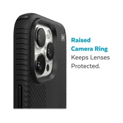 Speck Presidio2 Grip MagSafe Black/White Case for iPhone 14 Pro Max (150088-D143)