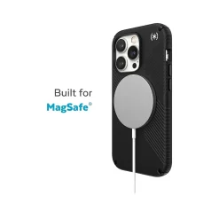 Speck Presidio2 Grip MagSafe Black/White Case for iPhone 14 Pro Max (150088-D143)