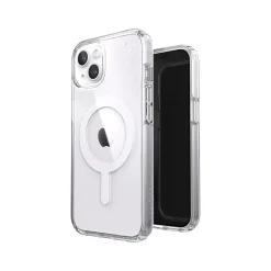 Speck Presidio Perfect-Clear Compatible with MagSafe Clear Case for iPhone 13 (141760-5085)
