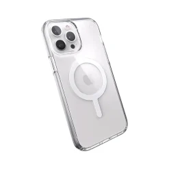 Speck Presidio Perfect-Clear Compatible with MagSafe Clear Case for iPhone 13 Pro Max (141750-5085)