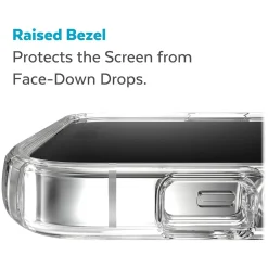 Speck Presidio Perfect-Clear MagSafe Clear/Silver Case for iPhone 14 Pro Max (150090-3080)