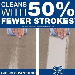 Spic and Span Professional Bulk 3-in-1 Disinfecting Multi Purpose Surface and Glass Cleaner, Fresh Scent, 3/Carton (58773)<Spic & Span