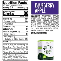 SPROUT Organics Sprout Wafflez Variety Pack, 30/box (220-02152)