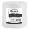 Clearance Staples 1/2" Bubble Roll, 12" x 30', Clear (4069423)