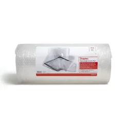 Clearance Staples 3/16" Bubble Roll, 24"x50', Clear (ST59153)