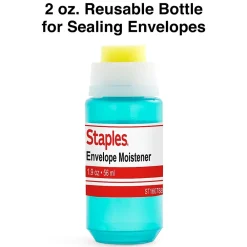 Clearance Staples 2 oz. Envelope Moistener, Blue (ST160788-CC)
