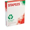 Copy Paper*Staples 30% Recycled 8.5" x 11" Copy Paper, 20 lbs., 92 Brightness, 500/Ream (112350/1542)