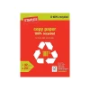 Copy Paper*Staples 100% Recycled 8.5" x 11" Copy Paper, 20 lbs., 92 Brightness, 500/Ream (620016)