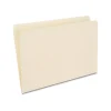 File Folders|Staples 30% Recycled File Folder, Straight Cut, Legal Size, Manila, 100/Box (ST116889/116889)