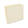 File Folders|Staples 30% Recycled Reinforced File Folders, Single Tab, Letter Size, Manila, 100/Box (ST508820/508820)