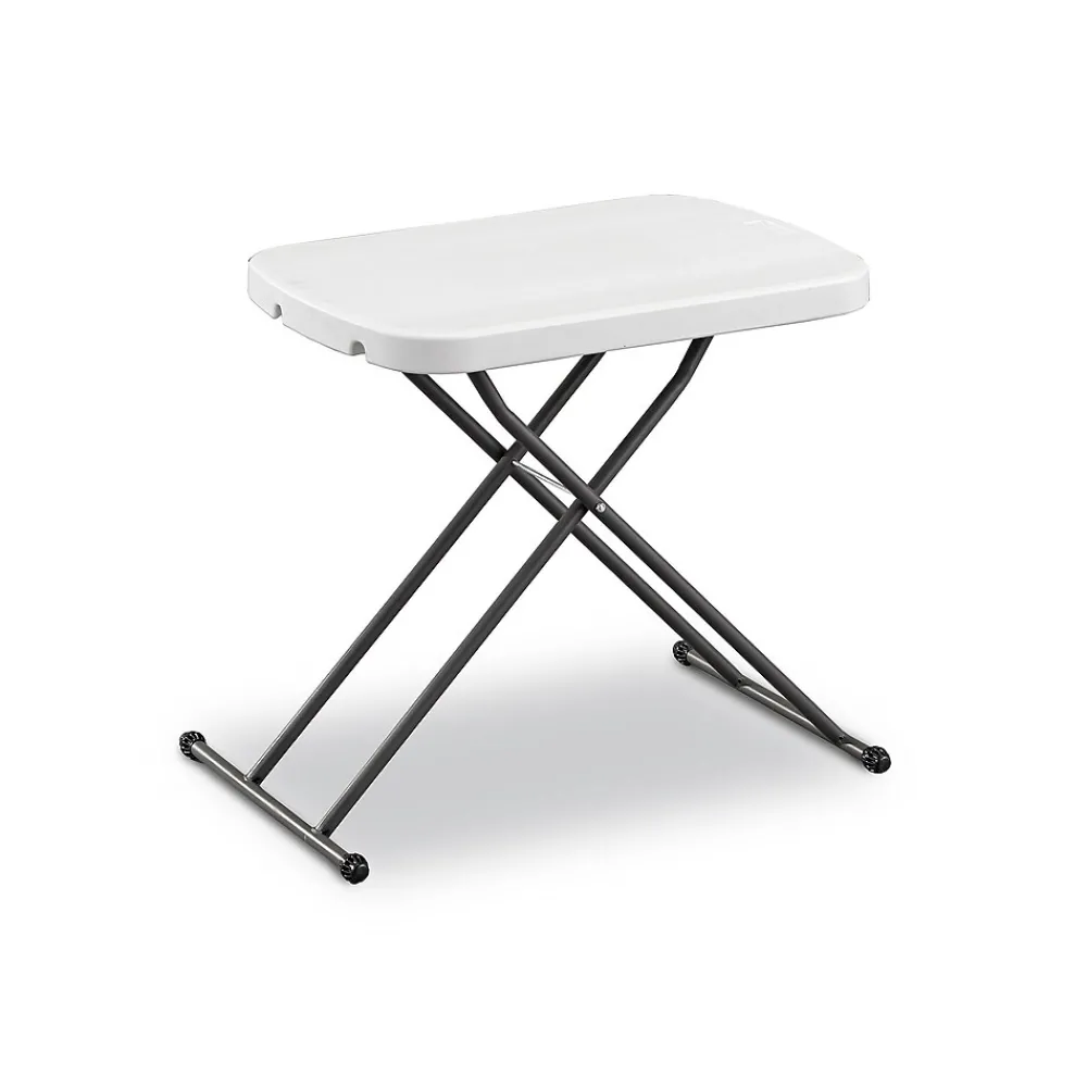 Folding Tables*Staples ® 25.5" x 17.8" Heavy Duty Folding Table, White (79143)