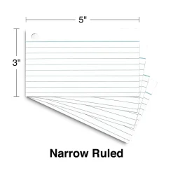 Index Cards*Staples 3