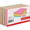 Index Cards*Staples 3" x 5" Index Cards, Lined, Assorted Colors, 300/Pack (19594)