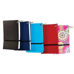 Index Cards*Staples 5" x 3" Index Cards on a Ring, Wide Ruled, Assorted Designs and Colors (TR55162-US)