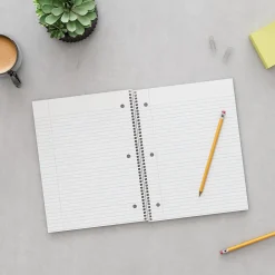 Subject Notebooks|Staples ® Accel Poly 2-Subject Subject Notebooks, 8.5