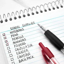 Pens|Staples Ballpoint Retractable Pens, Medium Point, Assorted Ink, 50/Pack (50371)