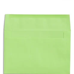 Hot Staples Booklet Envelopes, 8 3/4" x 5 3/4", Assorted Colors, 50/Box (ST20558-CC)