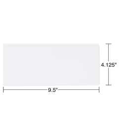 New Staples Brand Self Seal #10 Business Envelopes, 4 1/8